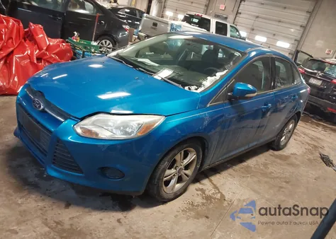 2014 Ford Focus Se z USA, uszkodzony, nr VIN 1FADP3F26EL204837